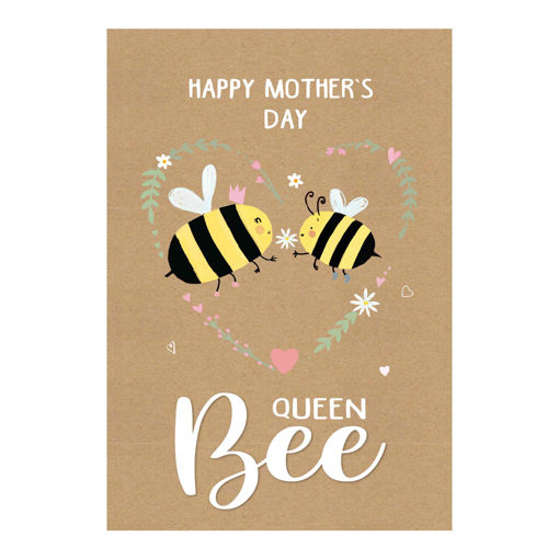 Picture of MOTHER DAY BEE POPPET CARD